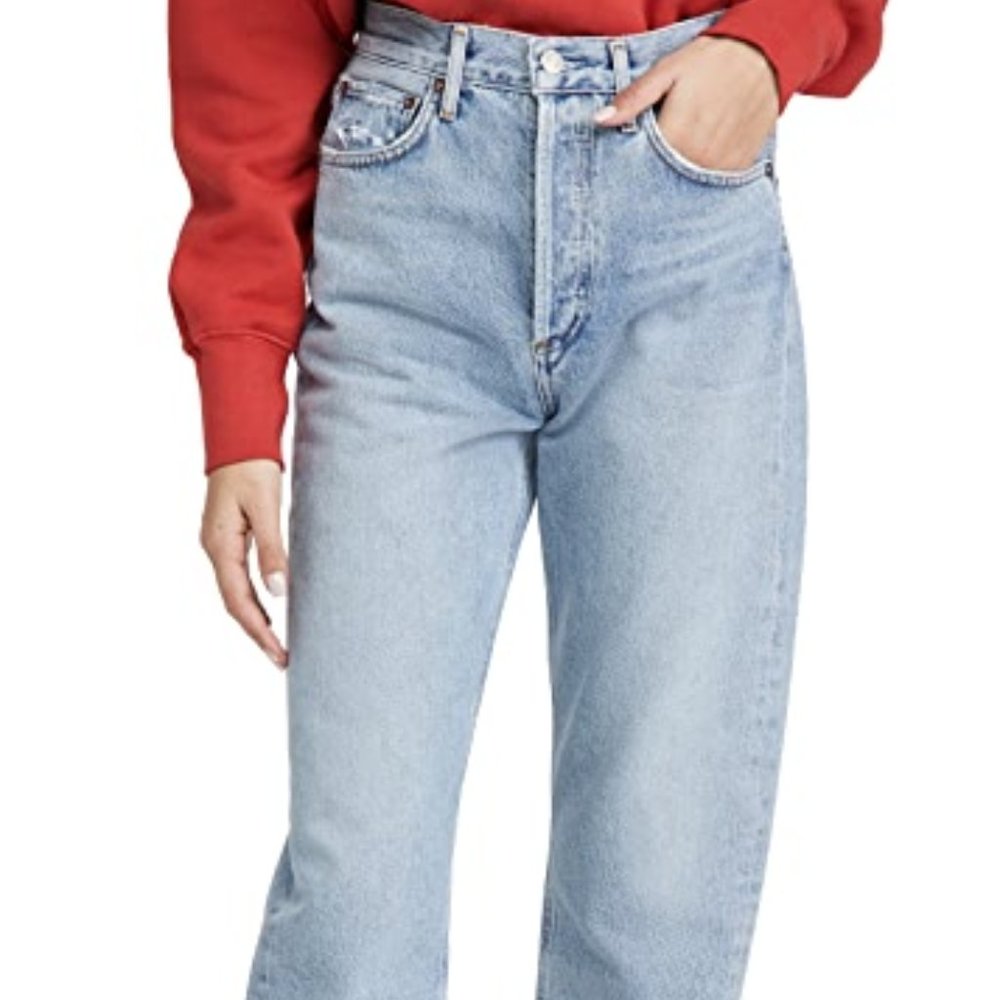 AGOLDE 90's Mid Rise Loose Fit Jeans Size 28 RRP $198